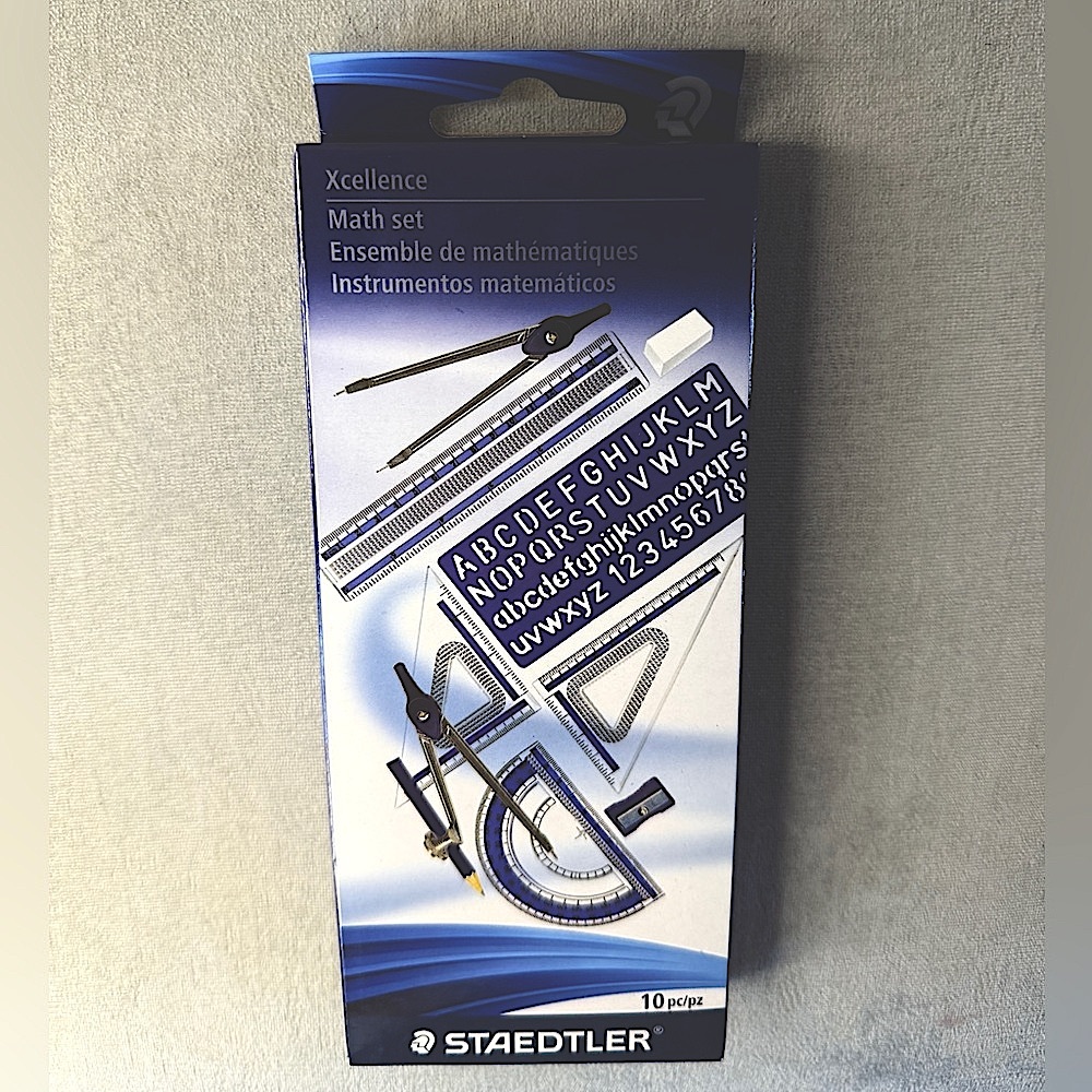 Math Set, 10-Pieces— Staedtler - Picture 10 of 11